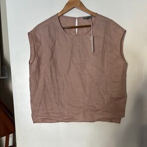 Shopdahl 100% linen blouse